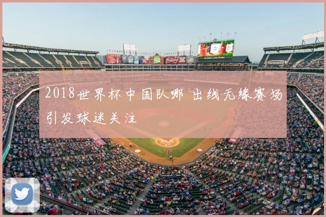 2018世界杯中国队哪 出线无缘赛场引发球迷关注